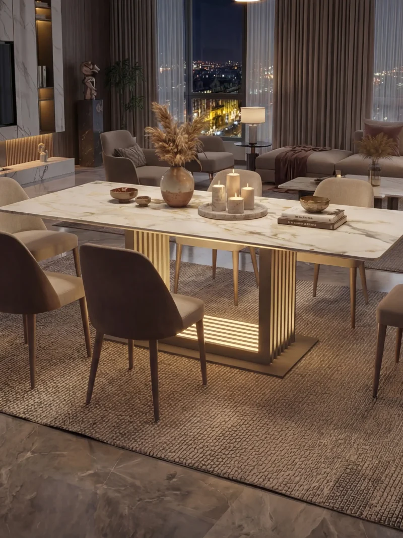 colonnade_ceramic_main Ultramodern étkezőasztal prémium kerámia asztallappal elegáns kivitelben