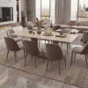 Ultramodern étkezőasztal prémium tölgyfa asztallappal elegáns kivitelben